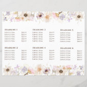 Broschüre getrocknete Blume (Rückseite)