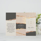 Broschüre "Gold Black Shimmer" (Stehend Vorderseite)