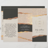 Broschüre "Gold Black Shimmer" (Vorne/Hinten)