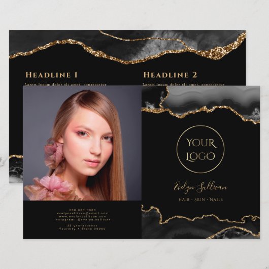 Broschüre "Goldmedaille" (Vorne/Hinten)