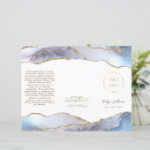 Broschüre "Graublau" (Stehend Vorderseite)