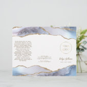 Broschüre "Graublau" (Stehend Vorderseite)