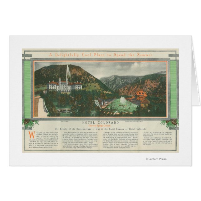 Broschüre Hotel Colorado (Vorderseite (Horizontal))