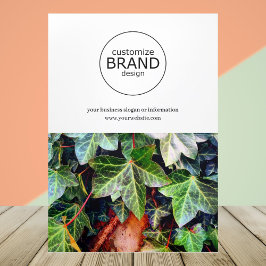 Broschüre mit den Logos für moderne Unternehmen -