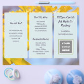 Broschüre mit gegliederten Gingko-Geschäftslogos (Einzeln)