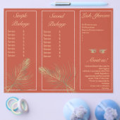 Broschüre "Modernes Eyelash Services"-Flyer (Einzeln)