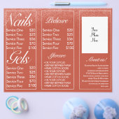 Broschüre "Modernes Nail Services" Flyer (Einzeln)