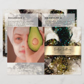 Broschüre "Olivgrün" (Vorne/Hinten)