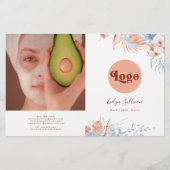 Broschüre "Pfirsich" und "Blauer Tropenblättriger" (Vorderseite)