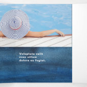 Broschüre "Pool Service Business Navy Blue Trifold (Innenseite Mitte)