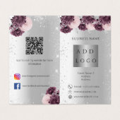 Broschüre "Silberburgund" (Außenseite Aufgefaltet)