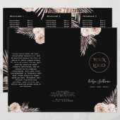 Broschüre Tropische Rose (Vorne/Hinten)