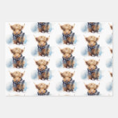 Broschüre über das Abunga-Wrapping im Hochland - W Geschenkpapier Set (Vorderseite)