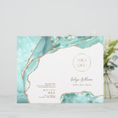 Broschüre über das Aquamarine-Agate-Menü (Stehend Vorderseite)