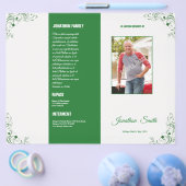 Broschüre über das Beerdigungsprogramm (Einzeln)