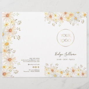 Broschüre über das Menü "Daisies"