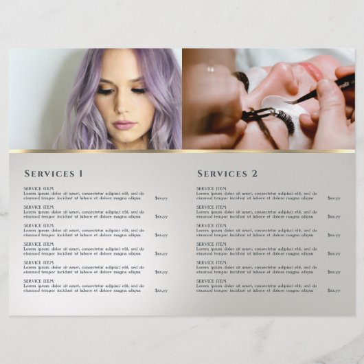 Broschüre über das Service-Menü "Blue Tinte" (Rückseite)