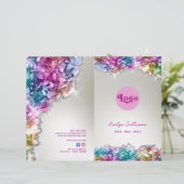 Broschüre über das Service-Menü "Irideszierende Kr (Stehend Vorderseite)