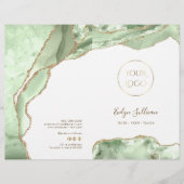 Broschüre über das Service-Menü "Jade Green Age" (Vorderseite)