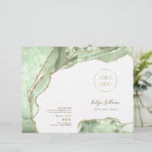 Broschüre über das Service-Menü "Jade Green Age" (Stehend Vorderseite)