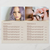 Broschüre über das Shimmer-Ripppapier (Rückseite)