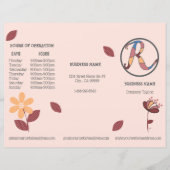 Broschüre über die Preisliste für kleine Unternehm (Vorderseite)