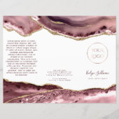 Broschüre über staubige Rose (Vorderseite)