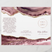 Broschüre über staubige Rose (Vorderseite)