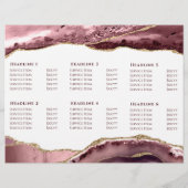 Broschüre über staubige Rose (Rückseite)