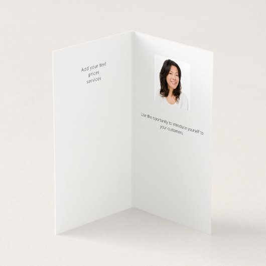 Broschüre "White Black Foto"-Logo QR-Code (Innenseite)