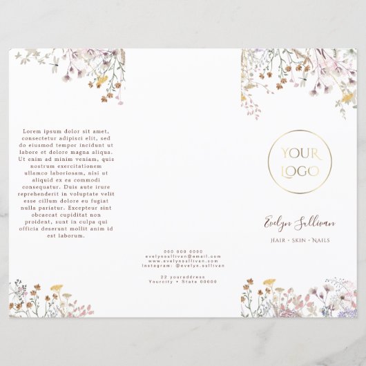 Broschüre Wildblumen (Vorderseite)