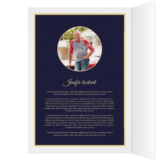 Broschüre zum druckbaren Beerdigungsprogramm (Innen (Links))