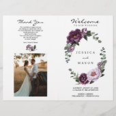 Broschüre zum Hochzeitskalender für geflochtene Pf (Vorne)