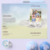 Broschüre zum Memorial Funerary Program Template (Einzeln)