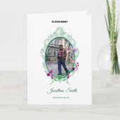 Broschüre zum Memorial Programm (Vorderseite)