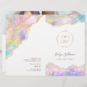 Broschüre zum Opal-Service (Vorne/Hinten)