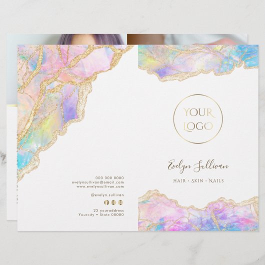 Broschüre zum Opal-Service (Vorne/Hinten)