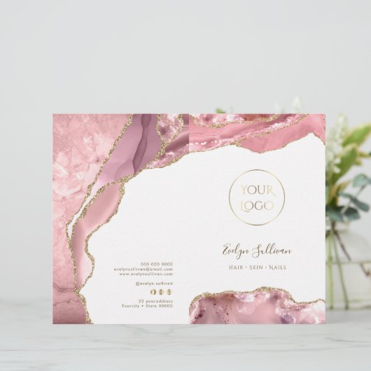 Broschüre zum Service: Rosa Rosa Rosa Aga (Stehend Vorderseite)