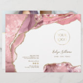 Broschüre zum Service: Rosa Rosa Rosa Aga (Vorne/Hinten)