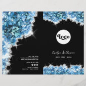 Broschüre zum Service von Blaukristallen (Vorderseite)