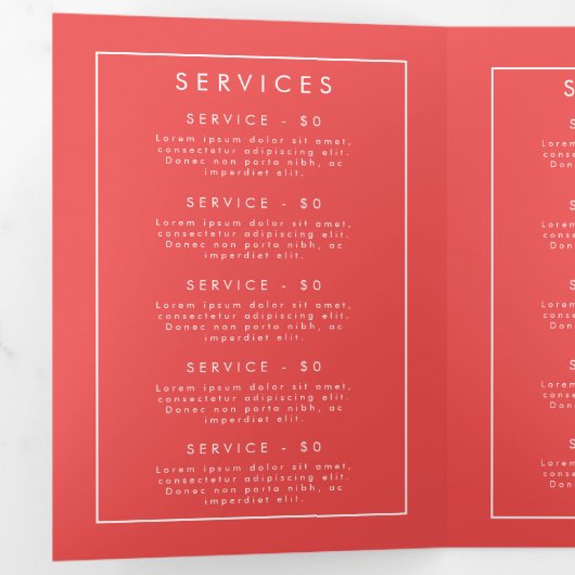 Broschüre zur lebendigen Wildblume Dreifach-gefaltete Programmkarte (Innen Erste Seite)