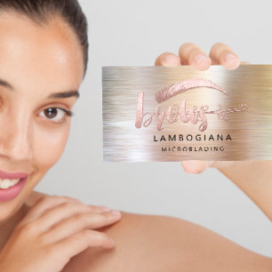 Broschüren für die Logo-Mikroblade-Rose für sozial Visitenkarte