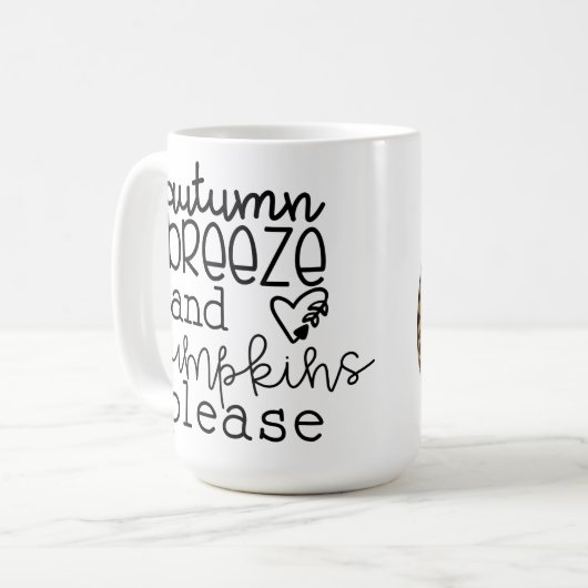 BROSE UND PUMPKINS BITTE KAFFEETASSE (Vorderseite Links)