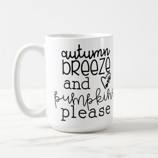 BROSE UND PUMPKINS BITTE KAFFEETASSE (Links)