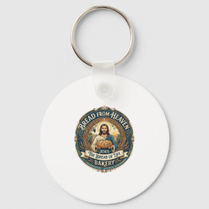 Brot aus dem Himmel Jesus Brot Lebens Bäckerei Chr Schlüsselanhänger
