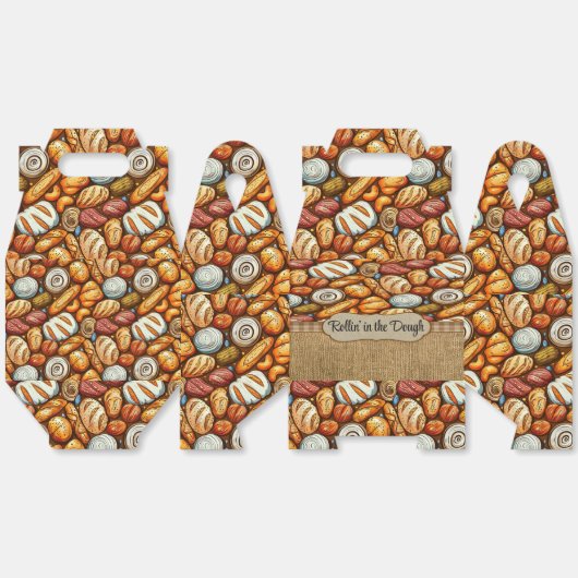 Brot Backen Geschenkschachtel (Ungeklappt)