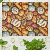 Brot Backen Geschirrtuch (Gefaltet)