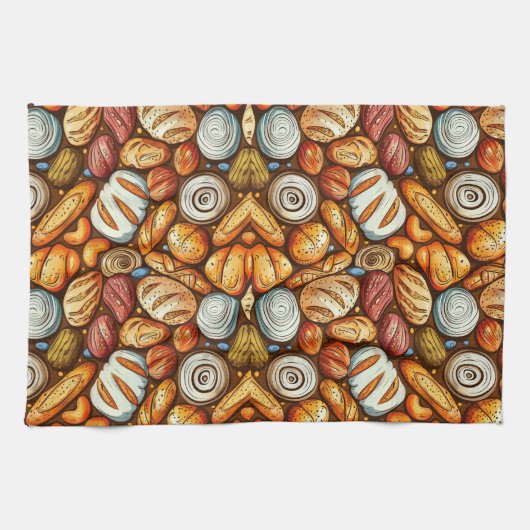 Brot Backen Geschirrtuch (Horizontal)