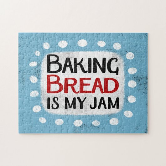 Brot backen ist mein Jam Jigsaw Puzzle (Horizontal)