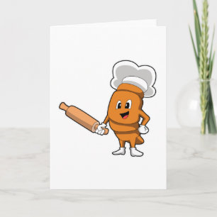 Brot backen mit Nudelholz Karte